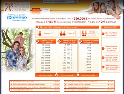 Page d'accueil