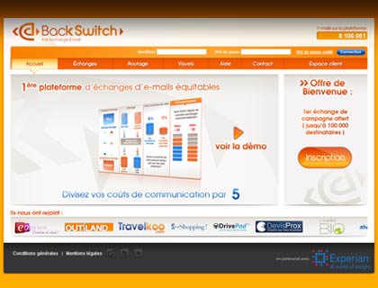 Page d'accueil