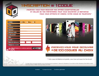 Page d'accueil