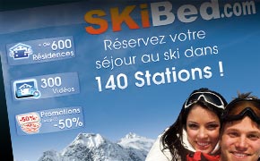 Skibed Affiche